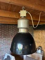 3x industriële emaille hanglamp – H 64 cm / Ø 38 cm, Huis en Inrichting, Ophalen of Verzenden, Zo goed als nieuw, 50 tot 75 cm