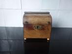 Antiek theedoosje/ theekistje  secretaire, Antiek en Kunst, Ophalen of Verzenden