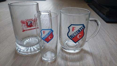 Utrecht, FC Utrecht glazen., Verzamelen, Glas en Borrelglaasjes, Zo goed als nieuw, Overige typen, Ophalen
