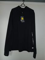 Nieuw zwart sportshirt lange mouwen en rits Hema, maat XL, Hema, Zwart, Ophalen of Verzenden, Maat 56/58 (XL)