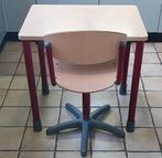 Schoolbureau/Kinder bureau + lade met stoel Merk Eromes, Kinderen en Baby's, Kinderkamer | Tafels en Stoelen, Ophalen, Zo goed als nieuw