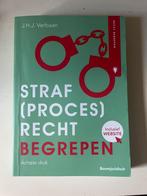 J.H.J. Verbaan - Straf(proces)recht begrepen, Boeken, Ophalen of Verzenden, Zo goed als nieuw, J.H.J. Verbaan