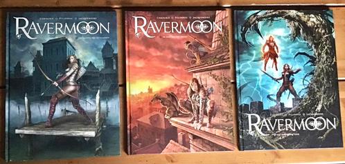 RAVERMOON COMPLETE REEKS STRIPBOEKEN 1 T/M 3, Boeken, Stripboeken, Gelezen, Meerdere stripboeken, Ophalen of Verzenden