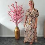Lange Barok Jurk met kwastjes Zwart maat S/M, Maat 38/40 (M), Verzenden, Zwart, Nieuw