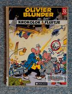 Stripboek Olivier Blunder en het krokolok fluitje deel 38 HC, Eén stripboek, Ophalen, Gelezen