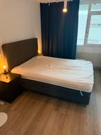 Gratis! Ikea Dunvik Boxspring 160x200 - Tweepersoonsbed, Huis en Inrichting, Ophalen, Tweepersoons, Zo goed als nieuw, 200 cm