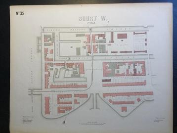 AMSTERDAM Centrum, Sarphatistraat e.o., 1876. beschikbaar voor biedingen