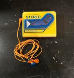 Stereo Walkman met oortjes - Werkt!, Audio, Tv en Foto, Walkmans, Discmans en Minidiscspelers, Ophalen of Verzenden, Walkman