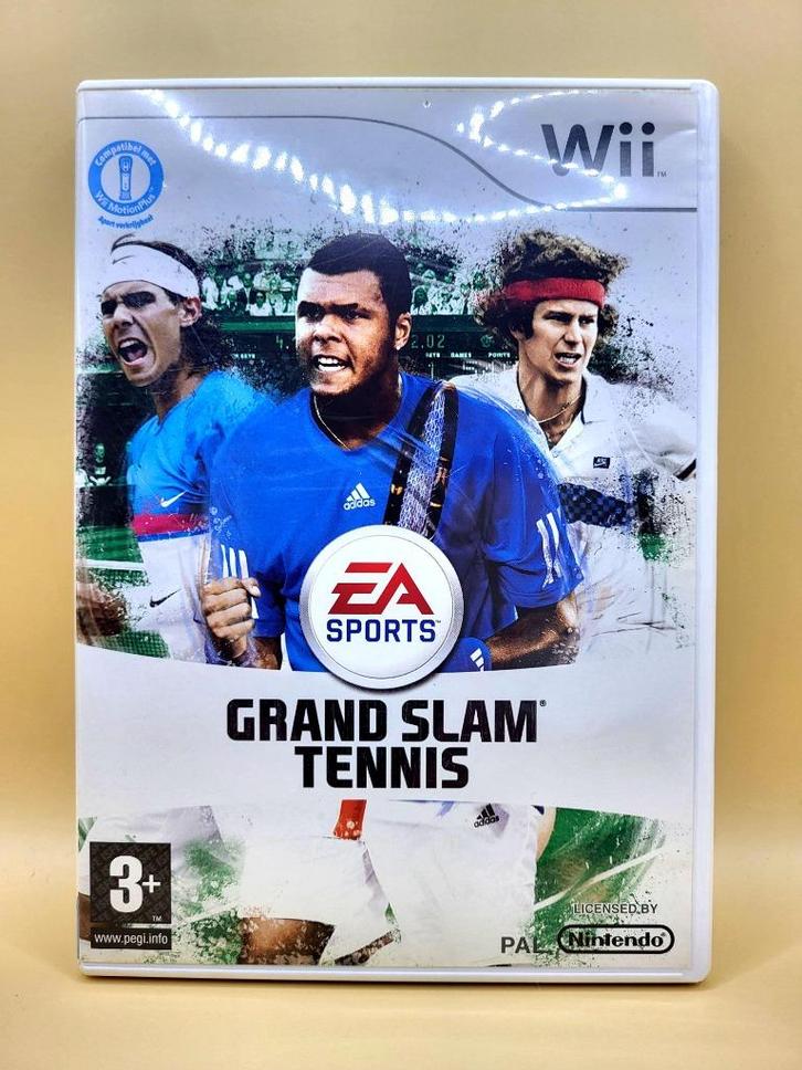 Grand Slam Tennis - Nintendo Wii, Spelcomputers en Games, Games | Nintendo Wii, Zo goed als nieuw, Sport, 3 spelers of meer, Vanaf 3 jaar