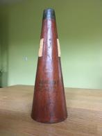antieke trombone of bugel stone lined demper, Muziek en Instrumenten, Ophalen of Verzenden, Gebruikt, Trombone