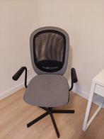 Grijze bureaustoel, gratis af te halen, Huis en Inrichting, Bureaustoelen, Ophalen, Gebruikt, Grijs, Bureaustoel