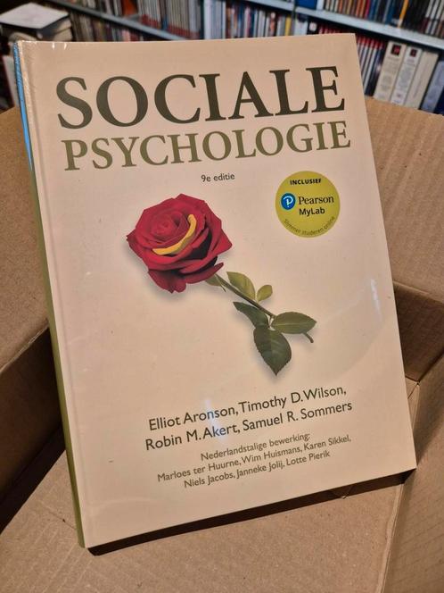 Sociale psychologie 9e druk - nieuw, Boeken, Schoolboeken, Zo goed als nieuw, Nederlands, Overige niveaus, Ophalen of Verzenden