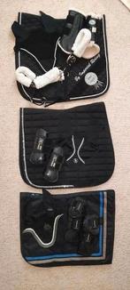 3 x Zwart set dressuur full liefst in 1 koop, Dieren en Toebehoren, Ophalen of Verzenden, Zo goed als nieuw