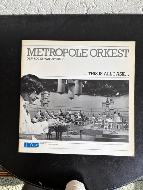 Metropole Orkest & Rogier van Otterloo - This Is All I Ask, Cd's en Dvd's, Vinyl | Jazz en Blues, Gebruikt, Jazz, 1980 tot heden