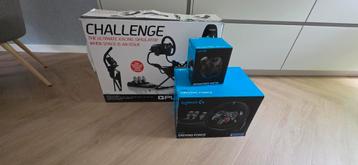 Playseat challenge met logitech g29 stuurset en veel extras beschikbaar voor biedingen