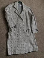 Vest/jas zwart met  creme l/xl, Kleding | Dames, Ophalen of Verzenden, Zo goed als nieuw, Maat 46/48 (XL) of groter, Zwart