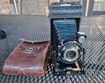 Kodak Junior 620 Vintage Camera met Tas, Ophalen of Verzenden, Gebruikt, Compact, Kodak
