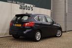 Bmw 2-Serie 216d Active High Executive -LEER-LED-NAVI-ECC-, Auto's, Voorwielaandrijving, Gebruikt, Blauw, 136 €/maand