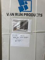 Nisdeur 110cm helder glas zwarte profielen, Ophalen, Nieuw, Glas, Douche