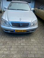 Mercedes-Benz S-Klasse 3.2 CDI S320 AUT 2001 Grijs, Auto's, Mercedes-Benz, Achterwielaandrijving, 3222 cc, Origineel Nederlands