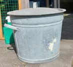 Zinken wasteil, Tuin en Terras, Bloembakken en Plantenbakken, Ophalen, Minder dan 60 cm, Rond, Zo goed als nieuw