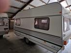 te koop, Caravans en Kamperen, Caravans, Treinzit, Vast bed, Particulier, 750 - 1000 kg