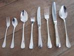 Zilvium verzilverde bestekcassette Hollands Glad Gero 6 pers, Ophalen, Zo goed als nieuw, Zilver