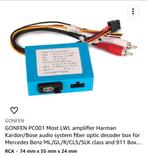 Optische Decoder W211 Glasvezel Radio, Ophalen of Verzenden