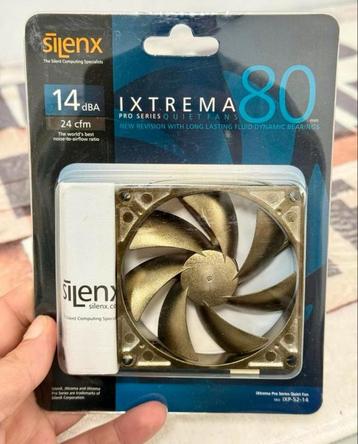 siLenx IXTREMA 80 Pro-ventilator IPX-54-14 thermistor 14dBa beschikbaar voor biedingen