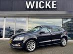 Volkswagen Polo 1.2 TSI Highline DSG LOUNGE Stoelverw. PDC C, Stof, 4 cilinders, 1039 kg, Zwart