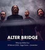 Alter Bridge in Ziggo Dome 22 februari 2026 1 Ticket, Tickets en Kaartjes, Concerten | Overige, Eén persoon, Februari