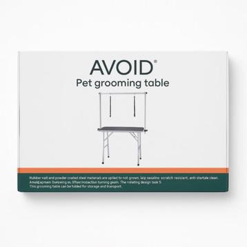 Honden trimtafel nieuw in verpakking beschikbaar voor biedingen