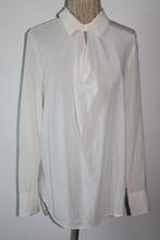 Vince zijden tuniek blouse maat 40 / L, Kleding | Dames, Blouses en Tunieken, Vince, Wit, Maat 42/44 (L), Ophalen of Verzenden