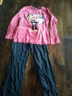Pyjama Paul Frank, maat 134/140 pyjama meisje met logo aap., Nacht- of Onderkleding, Meisje, Paul frank, Ophalen of Verzenden