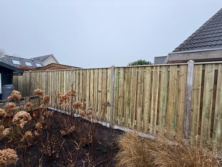 Hout beton schuttingen, Gratis offerte!, Tuin en Terras, Tegels en Klinkers, Nieuw, Overige typen, Beton, 10 m² of meer, Ophalen