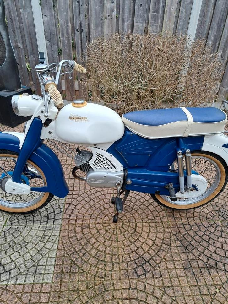 Zundapp 510 uit 1962 met kenteken, Fietsen en Brommers, Brommers | Oldtimers, Ophalen of Verzenden