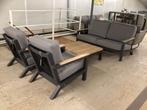 Loungeset, Tuin en Terras, Ophalen, Nieuw, Hout, Bank