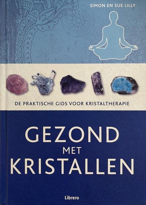 gezond met kristallen, Boeken, Esoterie en Spiritualiteit, Zo goed als nieuw, Overige typen, Spiritualiteit algemeen, Ophalen of Verzenden