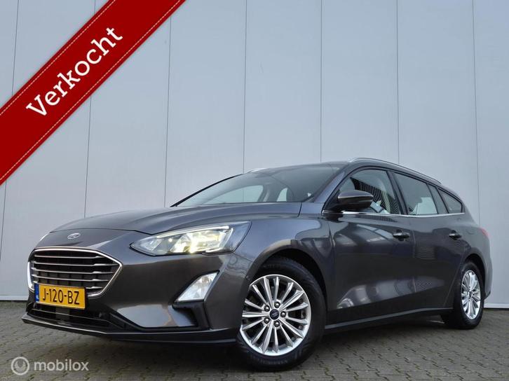 FORD FOCUS WAGON 1.0 ECOBOOST TITANIUM/KEYLESS/TREKHAAK/CAME, Auto's, Ford, Bedrijf, Focus, ABS, Achteruitrijcamera, Airbags, Airconditioning
