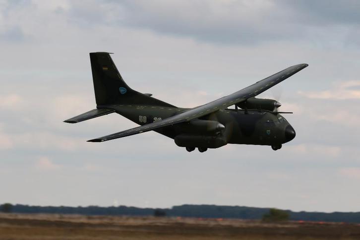 Transall C160 van Schneider RC vliegtuig., Hobby en Vrije tijd, Modelbouw | Radiografisch | Vliegtuigen, Gebruikt, Benzine, Ophalen