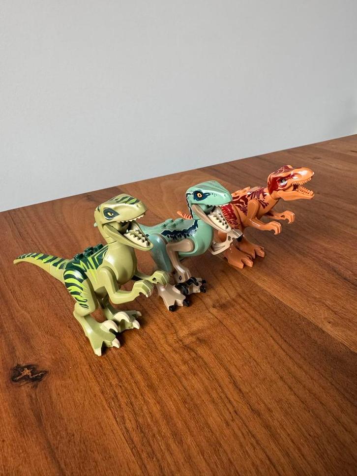 LEGO Jurassic World Raptor Figuur, Kinderen en Baby's, Speelgoed | Duplo en Lego, Zo goed als nieuw, Ophalen of Verzenden