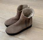 H&M leren laarzen, boots maat 40, zand-beige, nieuw, Kleding | Dames, Schoenen, Nieuw, Lage of Enkellaarzen, Beige, H&M