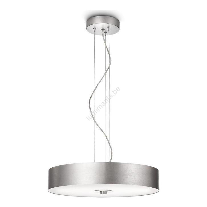 Philips MyLiving Fair hanglamp – dimbaar, modern design, Huis en Inrichting, Lampen | Hanglampen, Gebruikt, 75 cm of meer, Kunststof