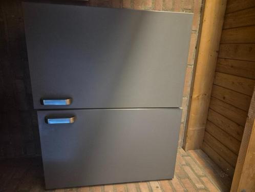 2 Keukenkastjes, antraciet, Huis en Inrichting, Keuken | Keukenelementen, Gebruikt, Minder dan 100 cm, 50 tot 100 cm, 25 tot 50 cm