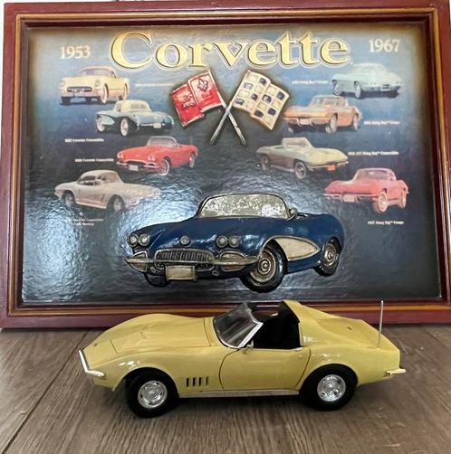Corvette Stingray 1968 50th Anniversary 1:18 ERTL, Hobby en Vrije tijd, Modelauto's | 1:18, Zo goed als nieuw, ERTL, Ophalen of Verzenden