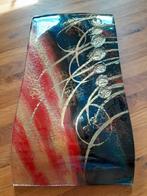 Grote design schaal uit Glass-Art collectie., Ophalen, Zo goed als nieuw, Rechthoekig, Glas