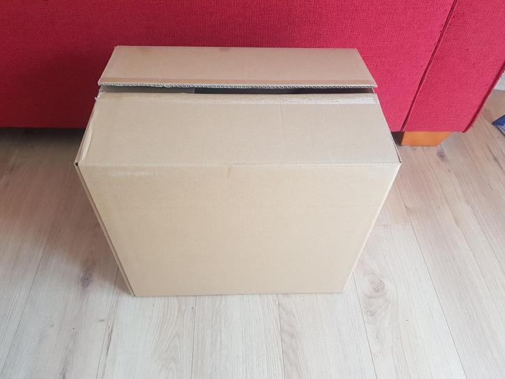 verhuisdozen per stuk af te halen, Doe-het-zelf en Verbouw, Kratten en Dozen, Zo goed als nieuw, Doos, Minder dan 50 cm, 35 tot 50 cm