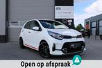 Kia Picanto 1.0 T-GDi GT-LINE/LEDER/NAVI/DODEHOEK/CRUISE/BOM, Voorwielaandrijving, 101 pk, Gebruikt, Zwart