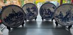 4 seizoenen delftsblauwe wandborden, Ophalen of Verzenden