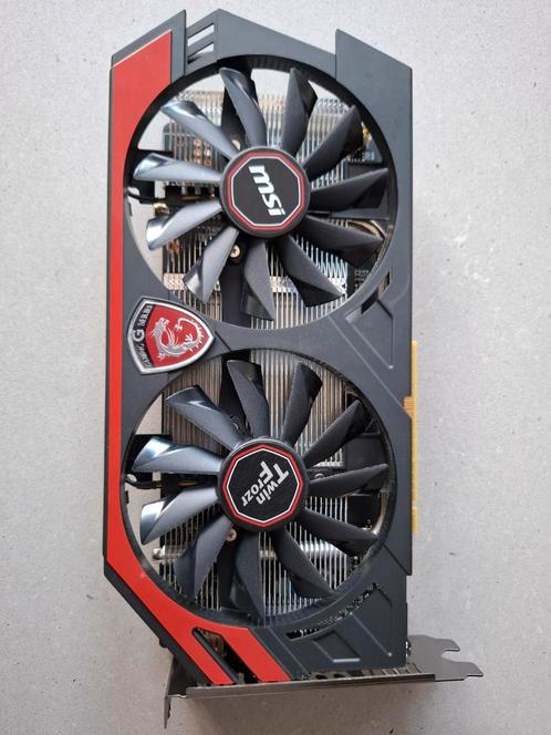 MSI Geforce GTX 750 Ti 2GB, Computers en Software, Videokaarten, Gebruikt, Nvidia, PCI-Express 3.0, GDDR5, HDMI, DisplayPort, DVI